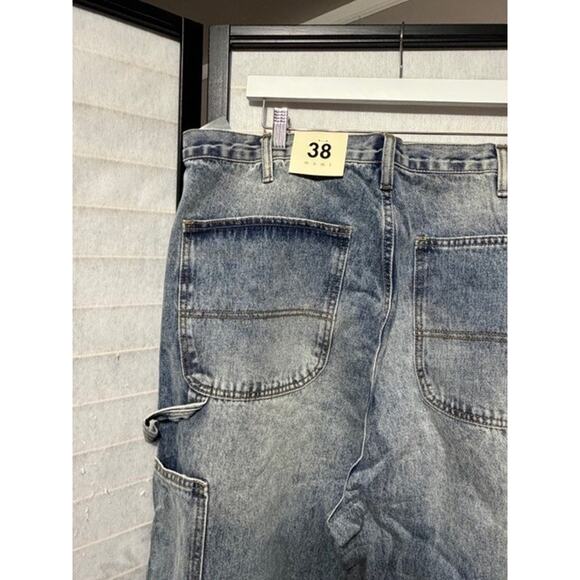 Ultra Baggy Flame Denim Jeans